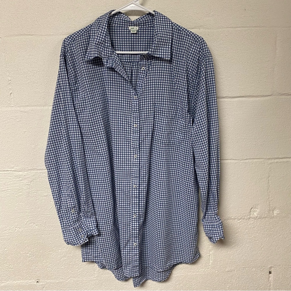Aerie Mens Casual Button Down Shirt Size Large